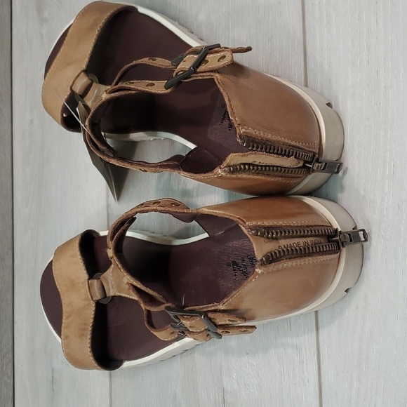 NWT Roan By Bed Stu Ibis Studded Ankle Leather Platform Boho Sandals Shoes - Picture 11 of 15